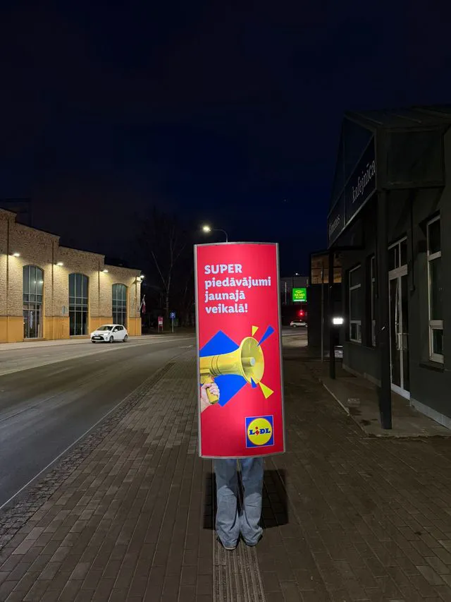 Staigājošā reklāma — AD PROMO