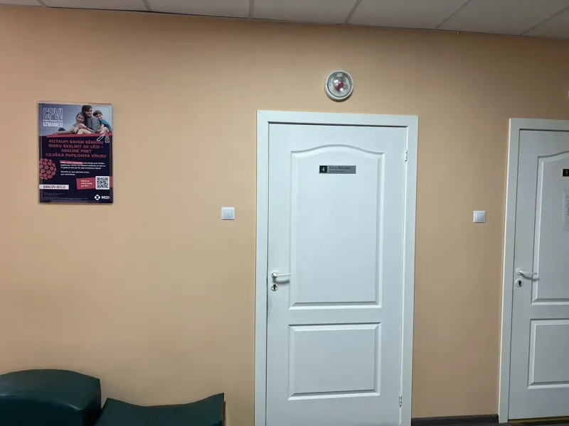 Ģimenes ārstu prakses — AD PROMO reklāmas izvietojums